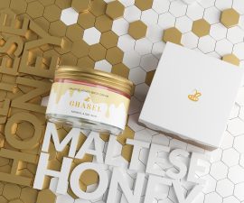 voedende lichaamsbalsem met honing