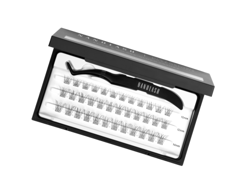 voorgelijmde cluster wimpers nanolash